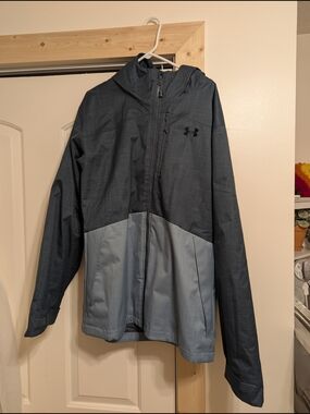 Under Armour Men's Two-Tone Hooded Jacket - Blue